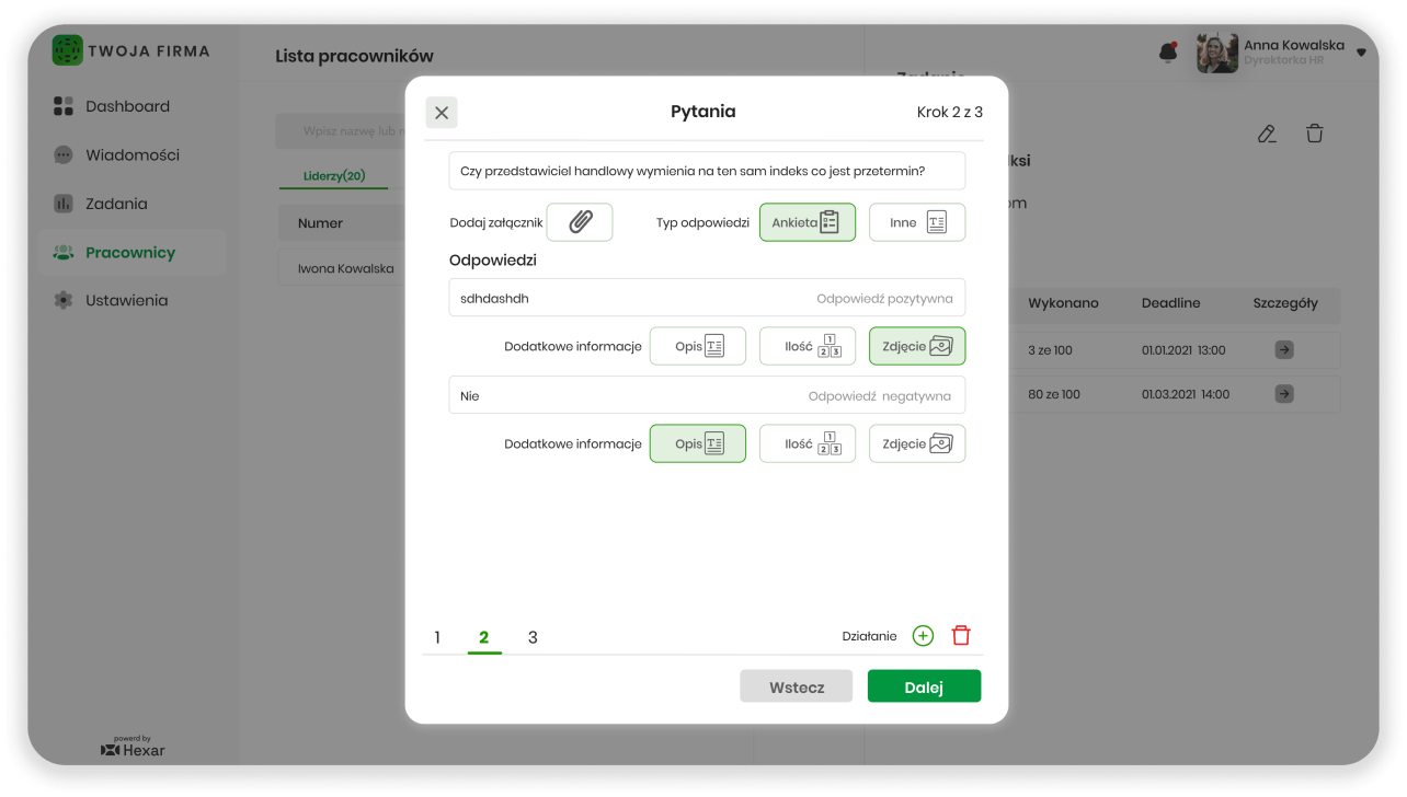 app screen