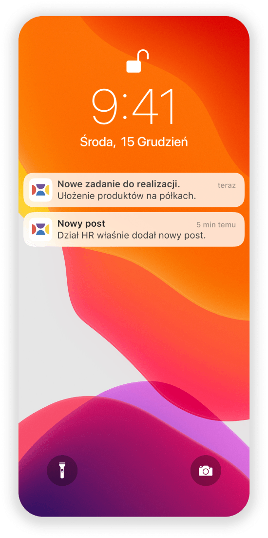 app screen